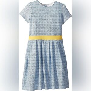 Toobydoo Blue and Yellow Kids Dress